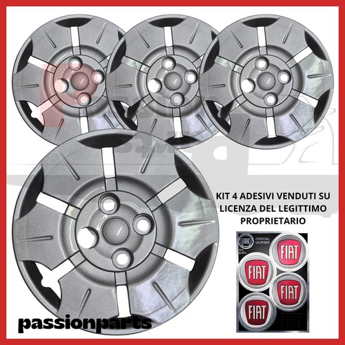 Copricerchi r13 fiat - copricerchi, panda