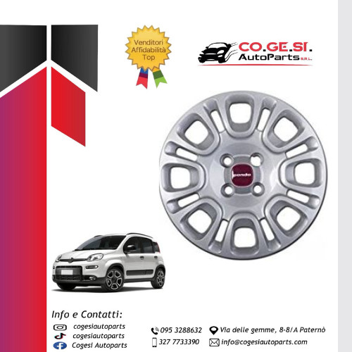 1pz coppa ruota - coppa, copricerchi