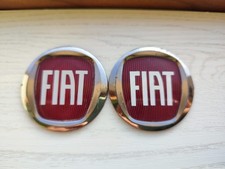 2 Loghi Copricerchi Fiat